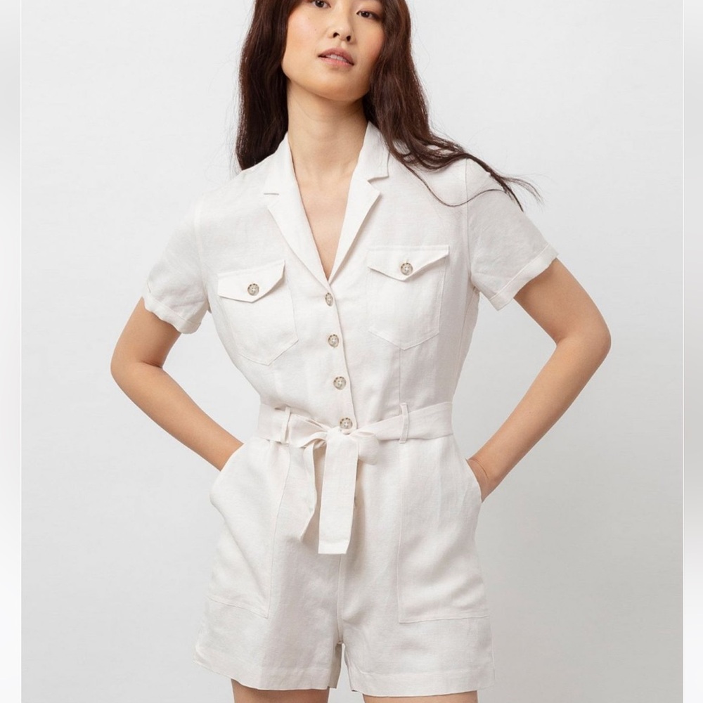 Rails Georgie Cream Romper Size Xs - Picture 1 of 8